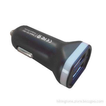 DC5V 2.1A Colorful Dual USB Car Charger Mobile Phone Accessories